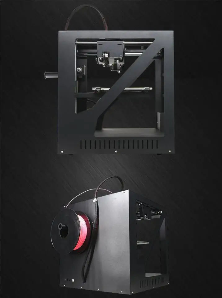 Хорошая цена Fudream IM-D2420 3d принтер размер печати 240x200x200 мм настольный Impressora 3D для подарка, части 3-D принтера