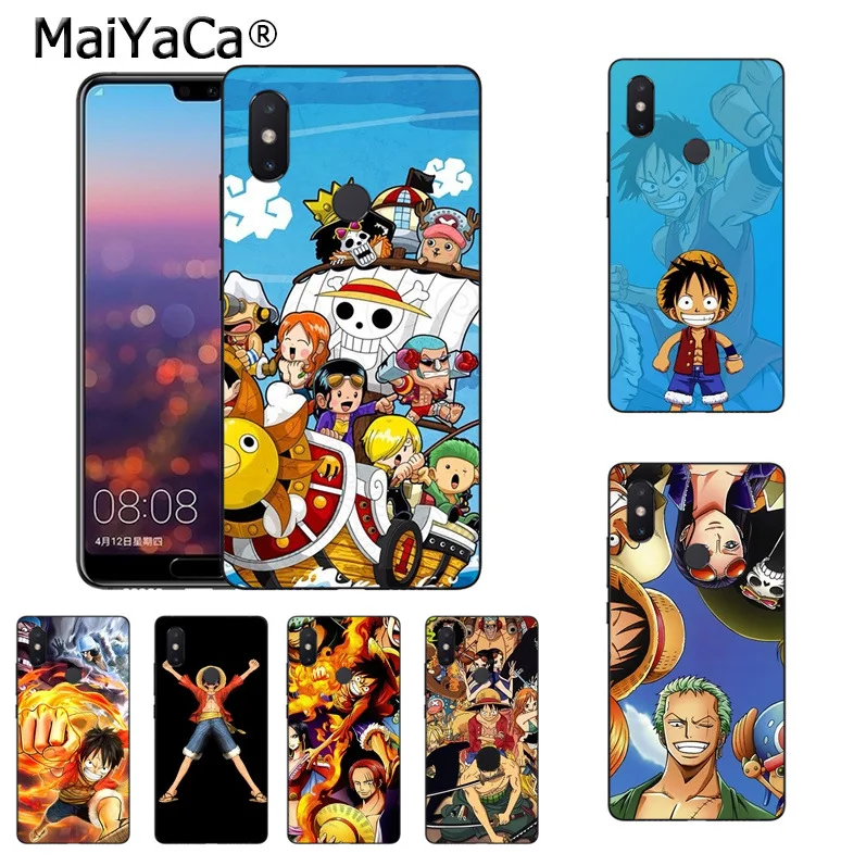 Чехол для телефона MaiYaCa luffy smile one piece аксессуары xiaomi mi 8 se 6 note2 note3 redmi 5plus note4
