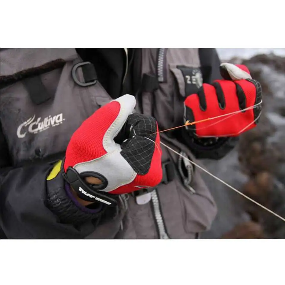 

Fishing Gloves Owner Cultiva Full Finger Game Fishing Jigging Gloves Quality Materials Double Stiched Durability