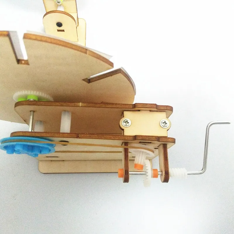 Хэппиксуан ДИЙ Картон Презентер Технология Изобретательство Наука Игрушки Дети Физика Оптические Эксперименты Наборы Школьный Проект Образование.