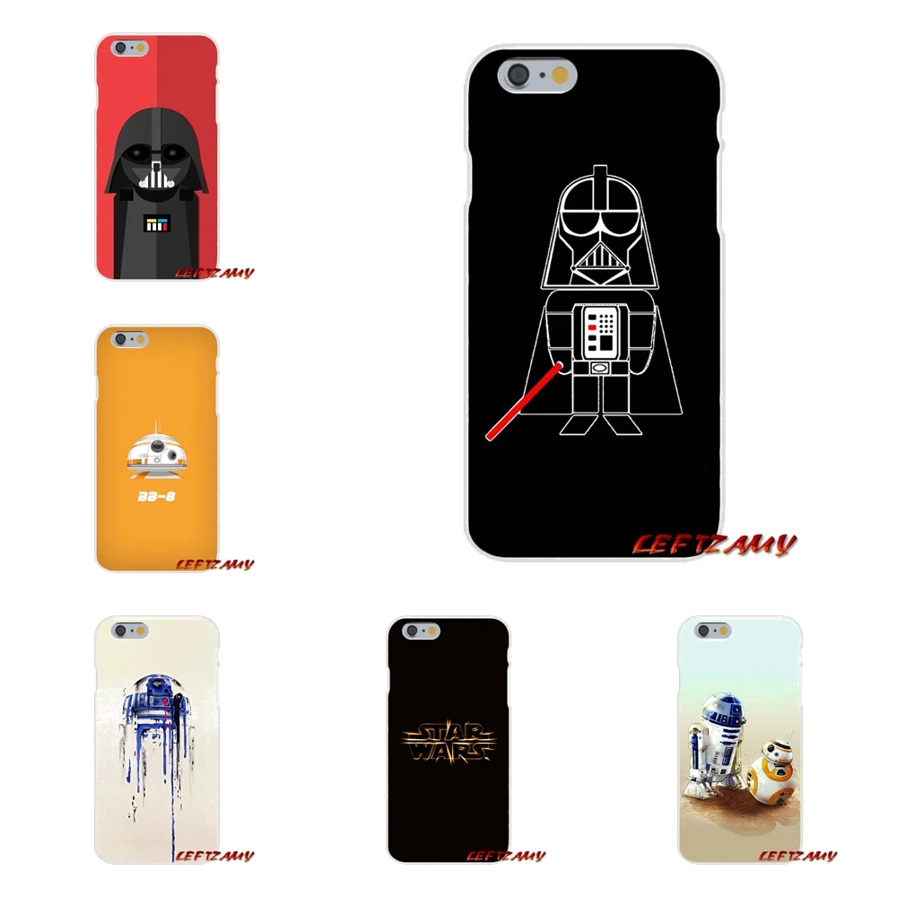 Для Samsung Galaxy S3 S4 S5 MINI S6 S7 edge S8 S9 Plus Note 2 3 4 5 8 star wars R2D2 darth vader аксессуары чехлы для