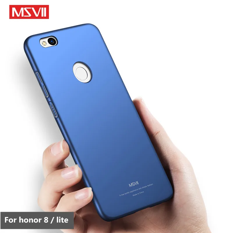 Для huawei honor 8 чехол для Huawei Honor lite Чехлы MSVII ультра тонкий жесткий ПК телефон задняя