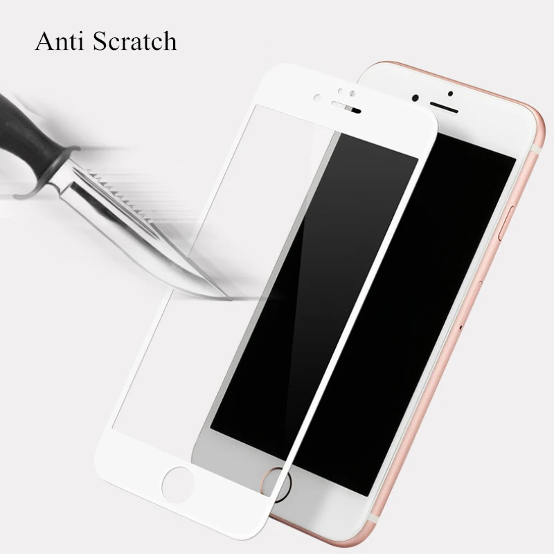 Utrathin гибкий протектор экрана из закаленного стекла для iphone 7 8 6 6S Plus Xs Max Xr X 0 18 мм 9.9D