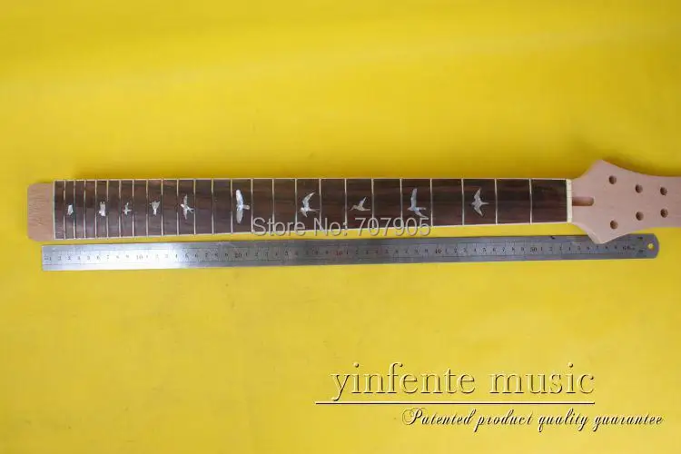 

Необработанная электрическая гитара 1 шт., гриф из красного дерева 25 дюймов и фингерборд из розового дерева