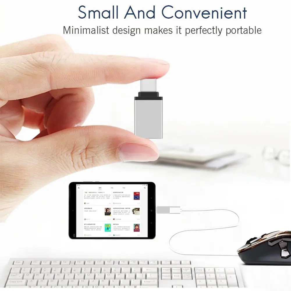 Адаптер Type C OTG для USB 3 0 адаптер адаптеры конвертер Xiaomi 4C 4S 5S Plus Oneplus 2 Nubia Z11