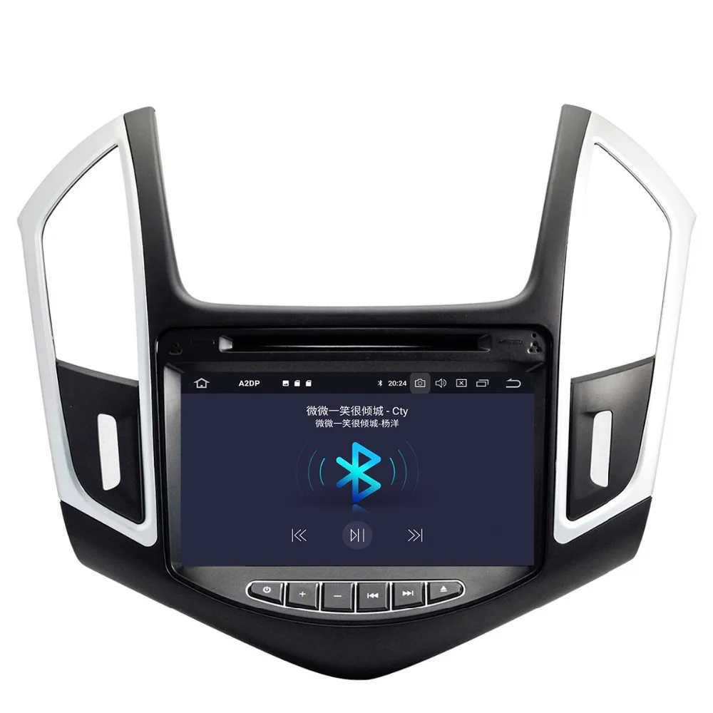 Автомобильный DVD плеер Aotsr Android 9 0 с GPS навигацией для Chevrolet CRUZE 2012 2015 мультимедийный