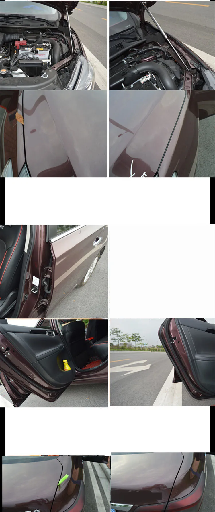 Для Nissan Sentra 2013- Звукоизоляционная полоса, автомобильная дверная щелевая полоса, Пылезащитная Звукоизоляционная лента, автомобильные аксессуары