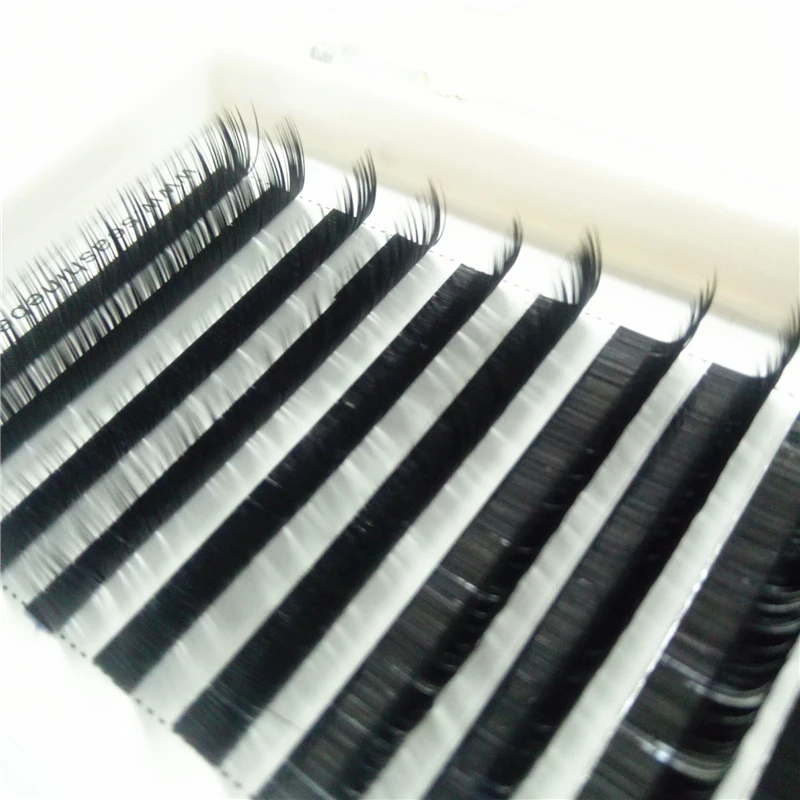 Натуральные накладные ресницы для наращивания 9 14 мм|fake lashes|l curlnatural eyelash extension |