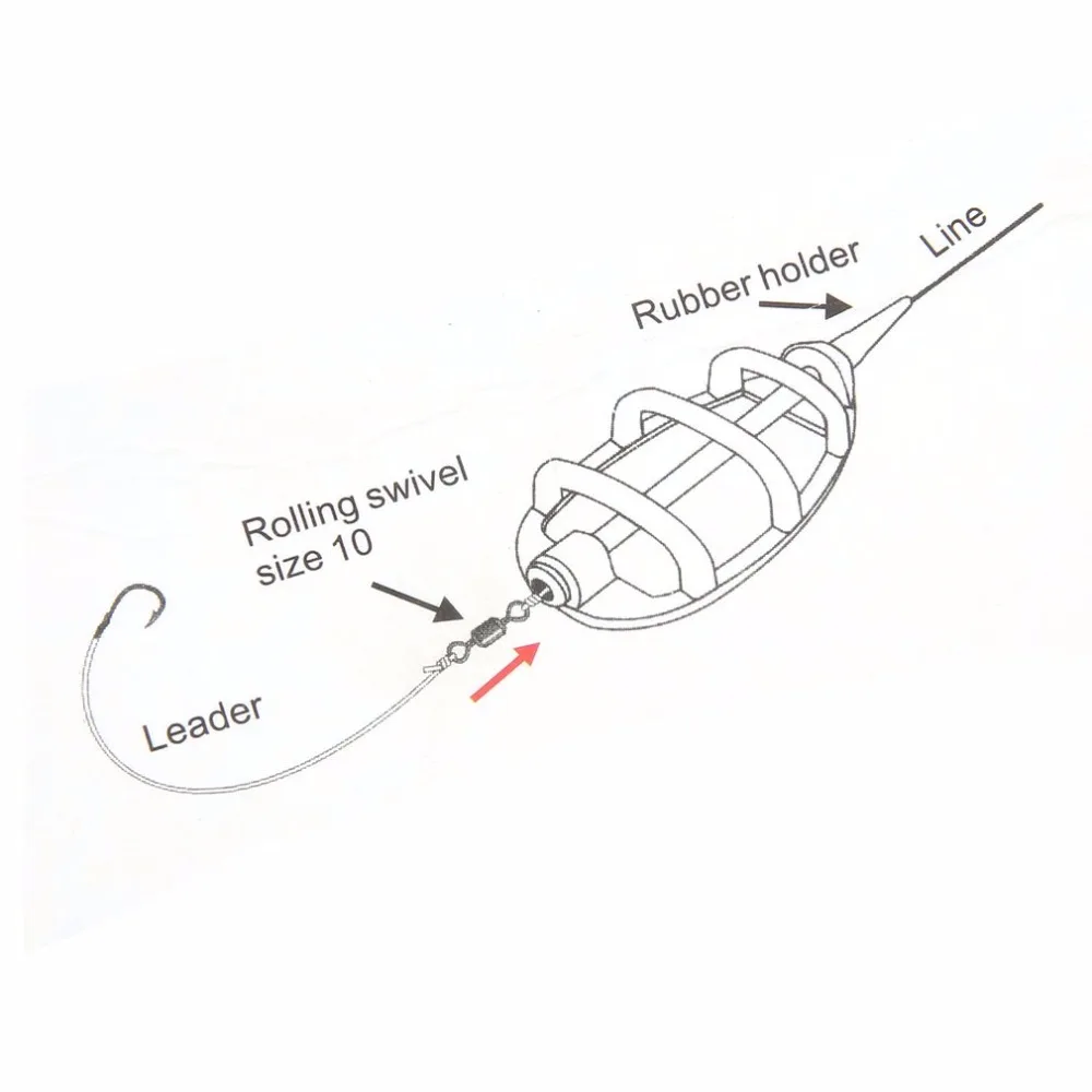 Коробка для рыболовных снастей рыболовная приманка блесна встроенный метод