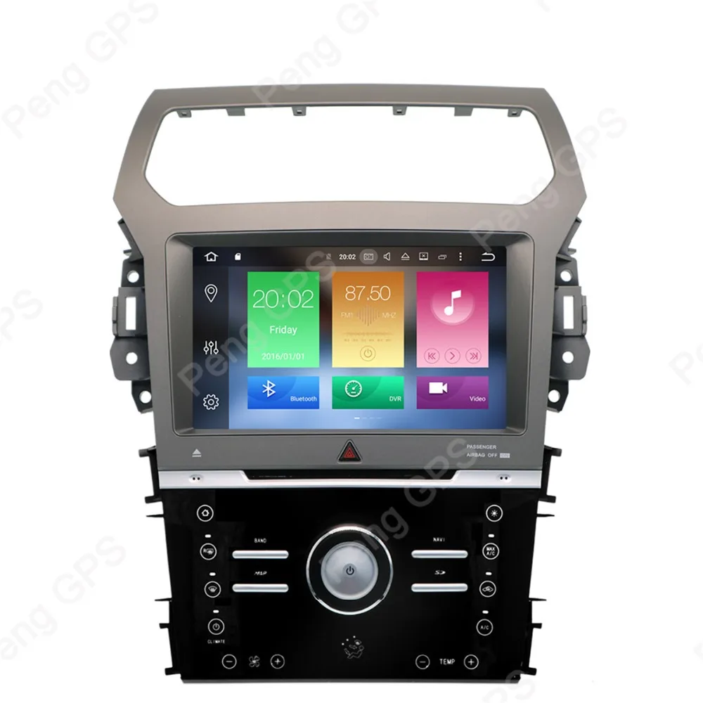 DVD плеер для Ford Explorer 2011 2016 GPS навигация автомагнитола IPS экран 2 Din 9 дюймов