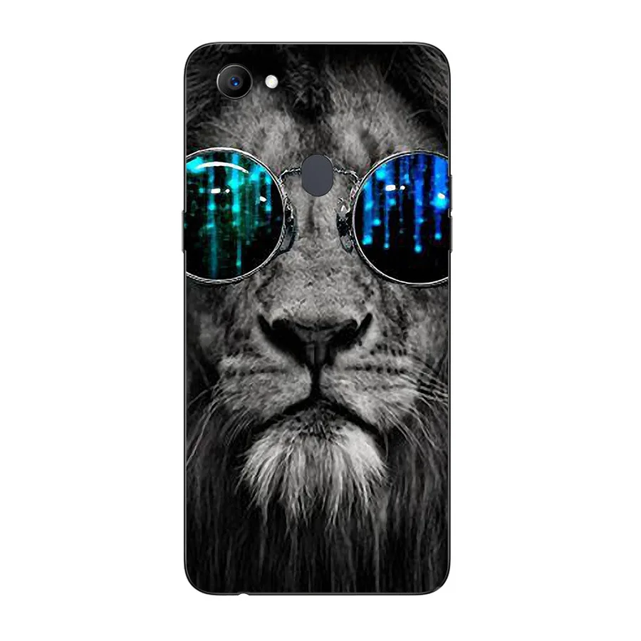 Чехол для OPPO F7 мягкий силиконовый чехол из ТПУ с цветочным узором и рисунком