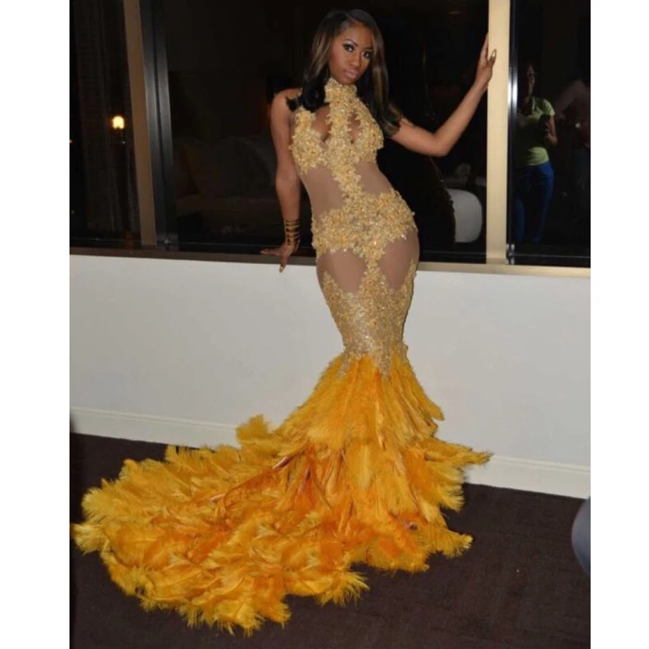 Платья для выпускного вечера с кружевной аппликацией Русалочки больших размеров