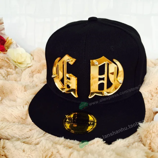 Модная Корейская Кепка Bigbang GD Кепка с надписью G-dragon заостренные заклепки 3D акриловая плоская кепка хип-хоп бейсболка s для мужчин и женщин - Цвет: 13