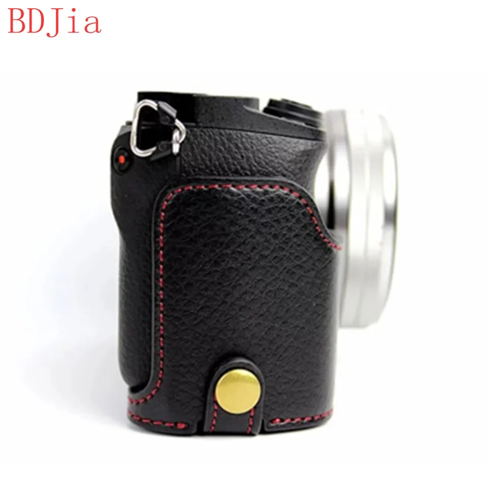 Основание корпуса для половины камеры из натуральной яловой кожи Sony A6100 A6400 A6300 A6000