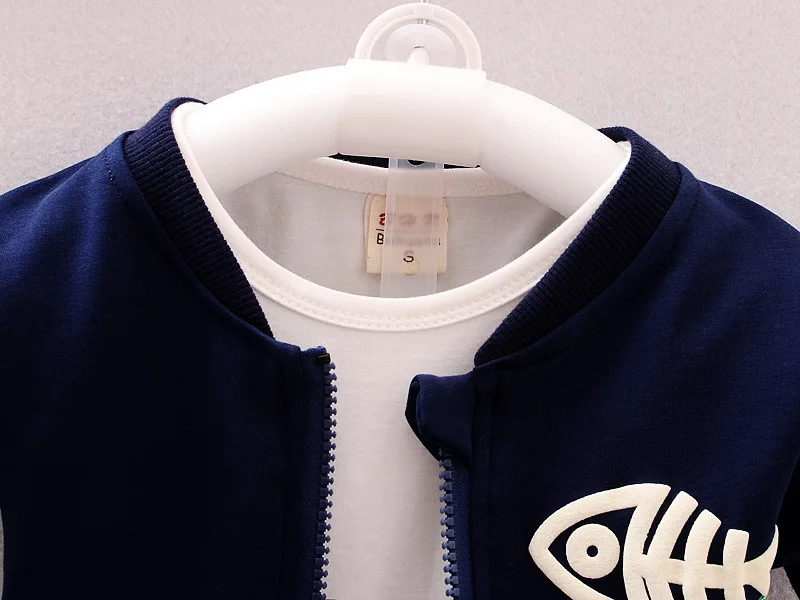 BibiCola Autumn Baby Boys Clothing Sets Kids Coat jacket+T Shirt+Pants 3 Pcs Children Sport Suits Girls Clothes set | Детская одежда и