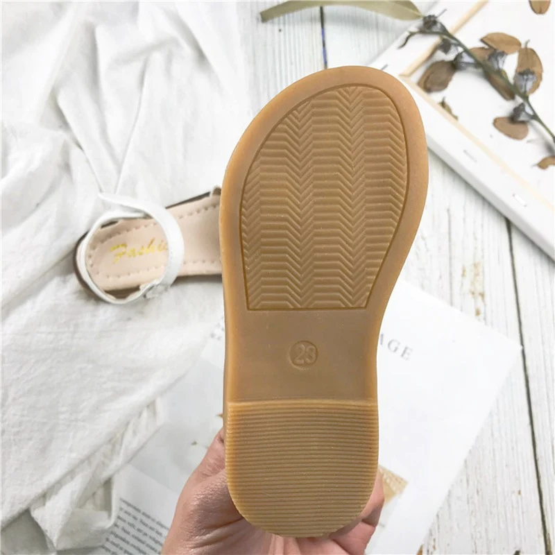 

2019 Children Summer Sandals Newborn Childern Baby Girl Princess Floral Sandals Sneakers Toddler Soft Crib Walkers Shoes