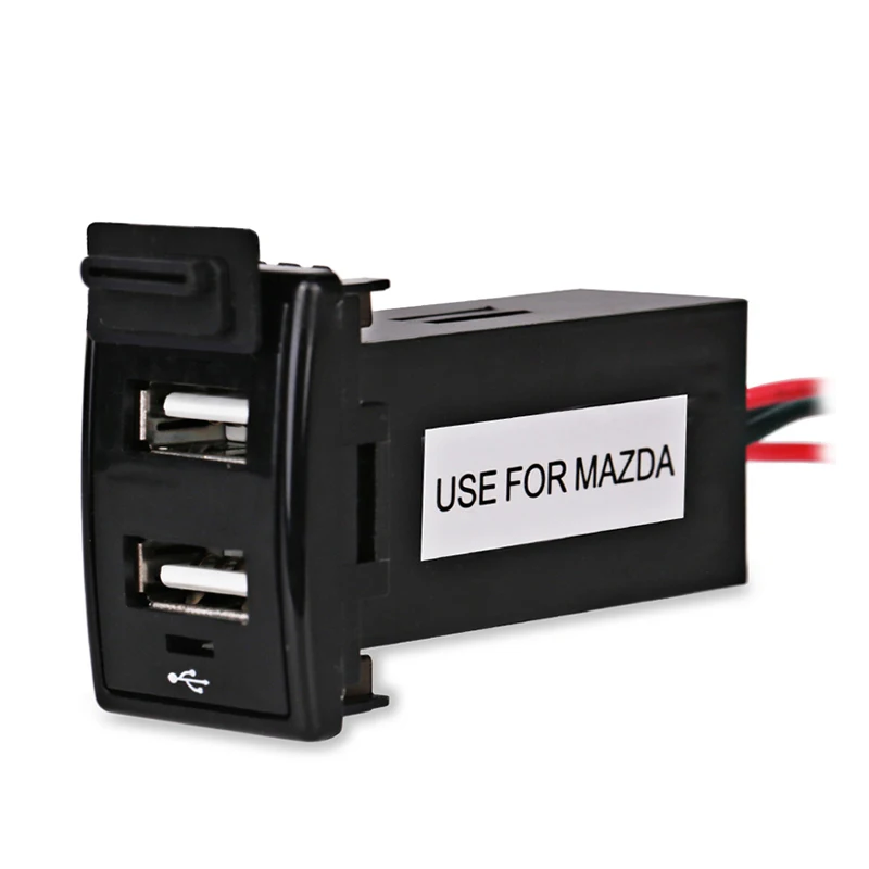Автомобильное зарядное устройство с двумя usb разъемами автомобильное адаптер