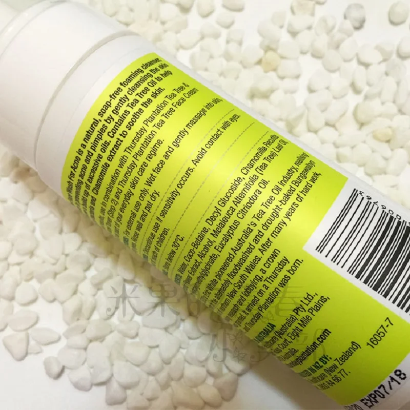 Австралия четверг плантации Чай дерево Acne Уход за кожей лица мыть естественный Мыло умывания мягко очищает кожу, не пересушивая ее из