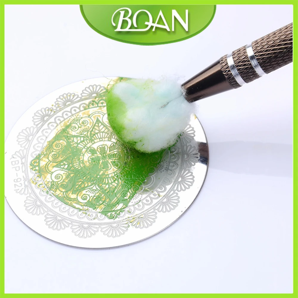 BQAN 1 шт. инструменты для маникюра из сплава с хлопковым штемпелем|nail tools|bqan nail artbqan |