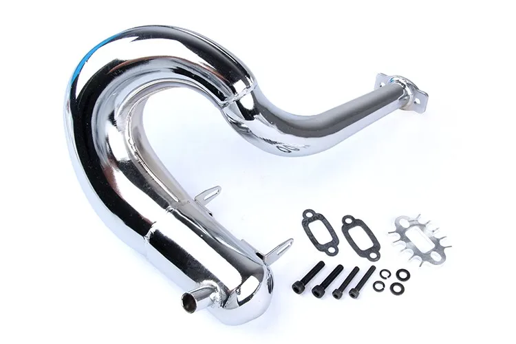 Бесшумная настраиваемая труба разрядная для 1/5 hpi baja 5b parts 95075RV|baja parts|hpi 5bbaja |