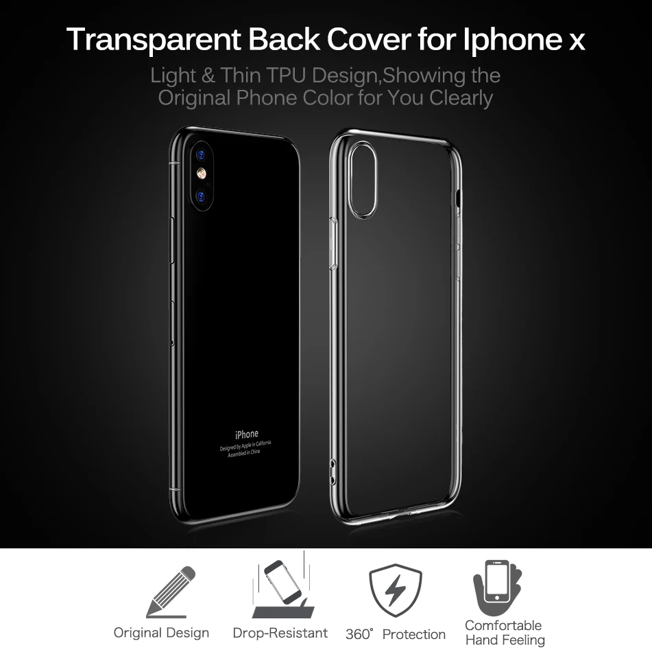 Чехол для телефона CHOETECH iphone X мягкий чехол x| |