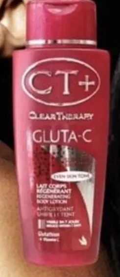 CT+ прозрачная терапия | Gluta-C | Золотое свечение | безупречный цвет лица/1 шт - Цвет: Красный