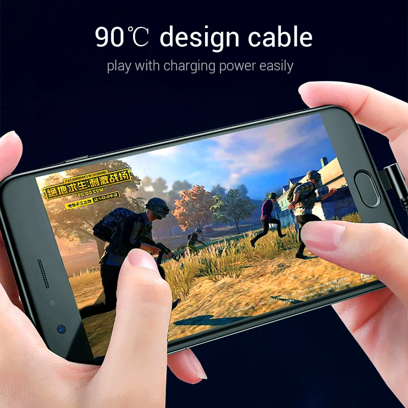 1 м USB Type C кабель для быстрой зарядки Samsung Galaxy S9 S8 плюс Xiaomi Mi8 Mi6 мобильный телефон