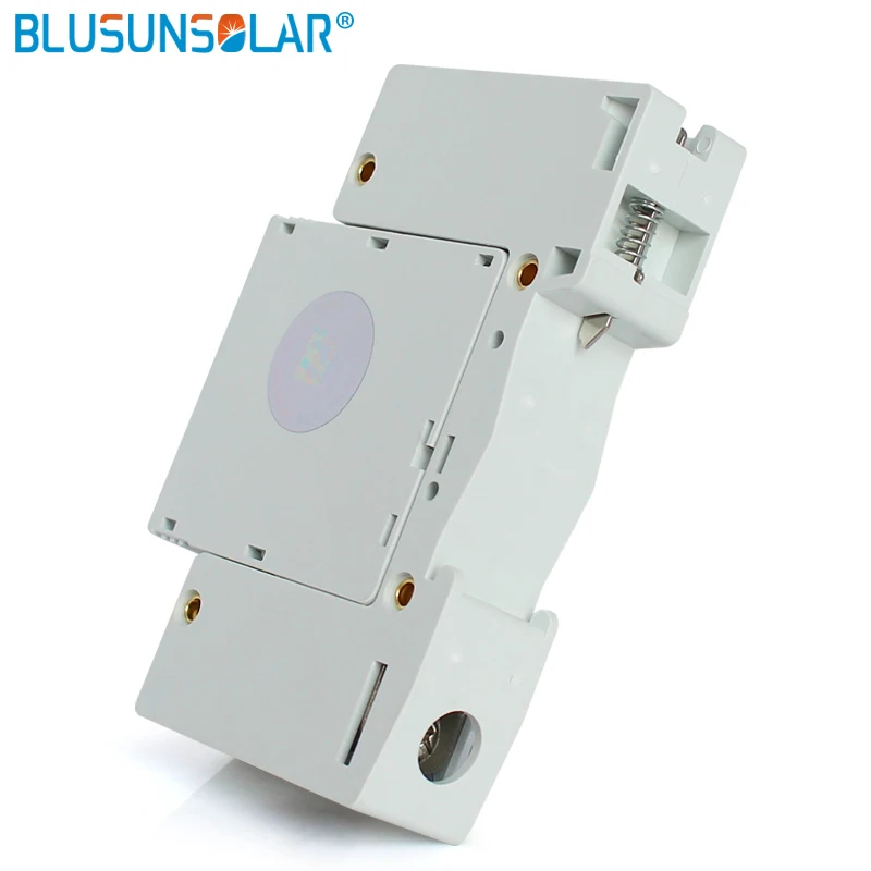 10 шт./лот 20-40kA 1P + N 110V 220V 380V AC Din Rail 35mm SPD молниеотвод с низким стандартом |