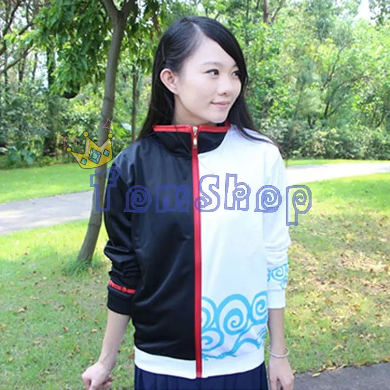 Аниме &quotгинтама&quot костюм Саката гинтоки куртка унисекс Повседневное Пальто