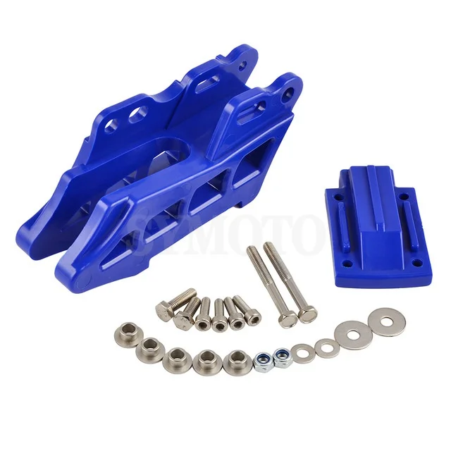 Синий Защита цепи мотоцикла для Yamaha Honda Suzuki Kawasaki YZ YZF WRF KXF RM rmz CRF 125 250 450 CRF250 L/M WR 250F - Цвет: Синий