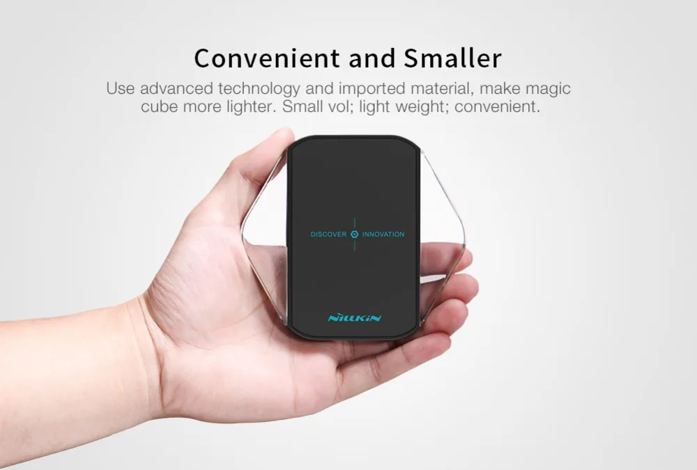 Беспроводное зарядное устройство NILLKIN Qi Smart Quick Charge быстрое зарядное устройство скорость до 40% для samsung galaxy S9/S9Plus/S8/S8Plus/Note 8