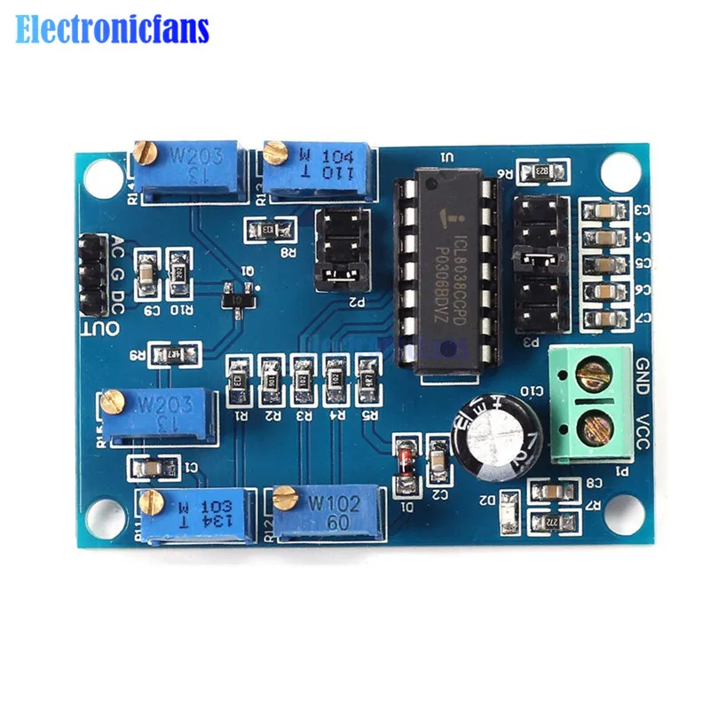 ICL8038 генератор сигналов формы низкой/средней частоты синусоидальный треугольный