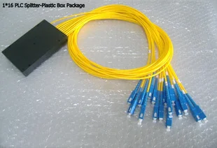 Бесплатная доставка 2 шт./лот GPON EPON 0 мм 1 м длина волокна 1x16 ABS коробка 16 SC/UPC