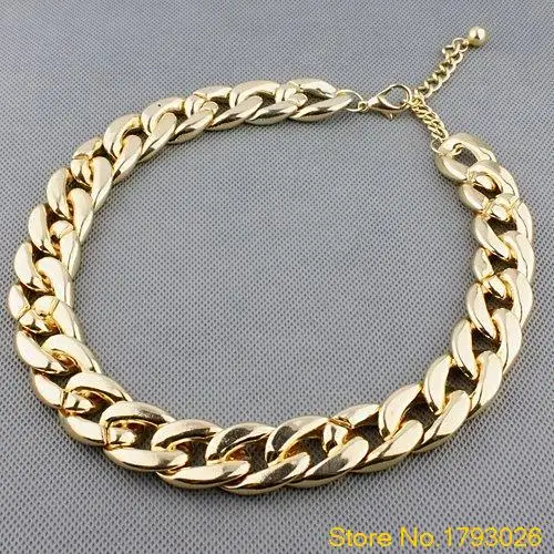 Женщины Европа и соединенные Штаты Стильный all матч Блестящие толстые Choker