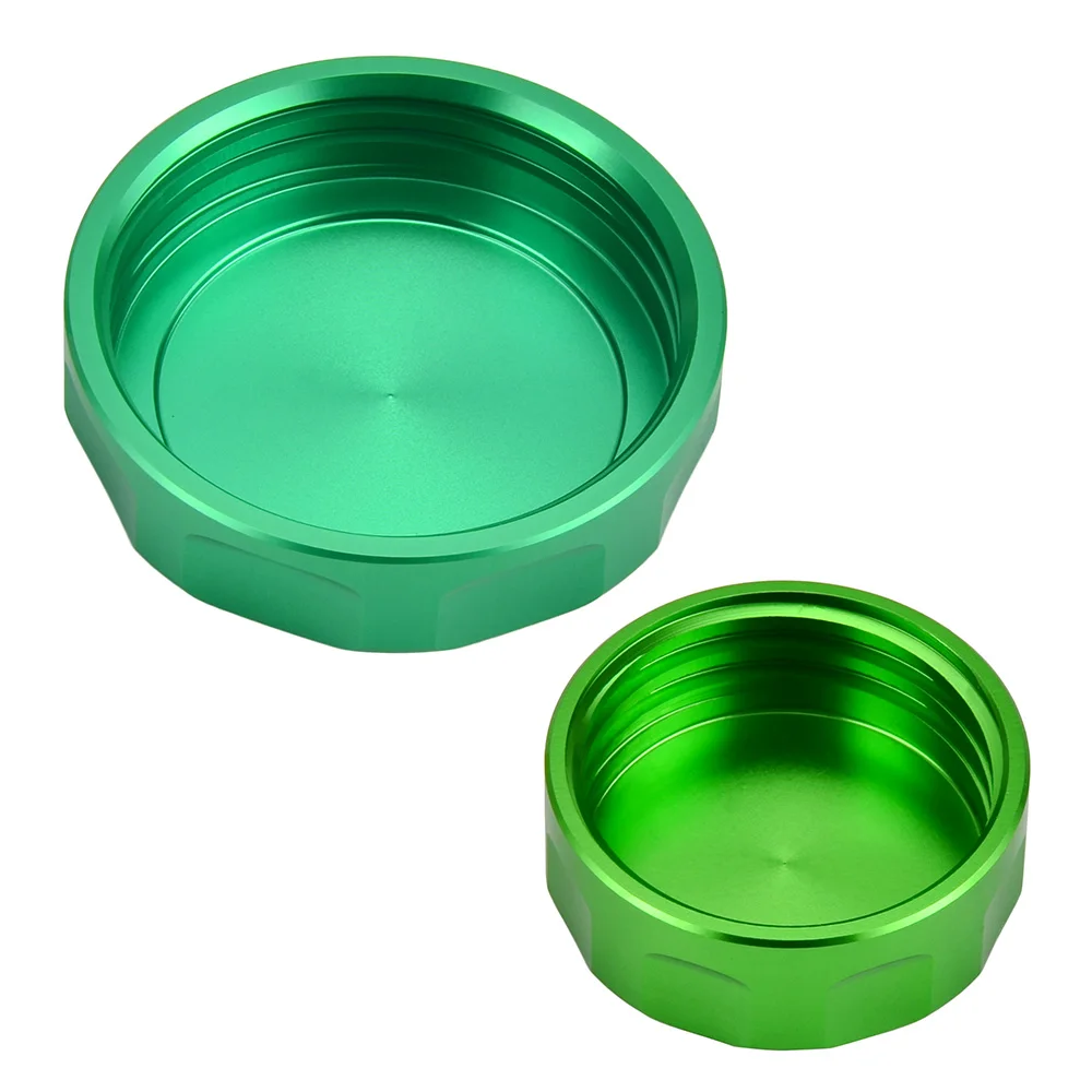 Спереди и сзади Тормозная жидкость Крышка Резервуара цилиндр кепки для Kawasaki Ninja