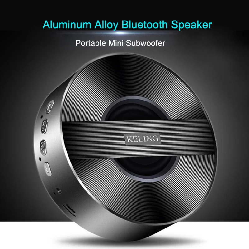 A5 портативная Bluetooth-колонка алюминиевый беспроводной сабвуфер супер бас стерео