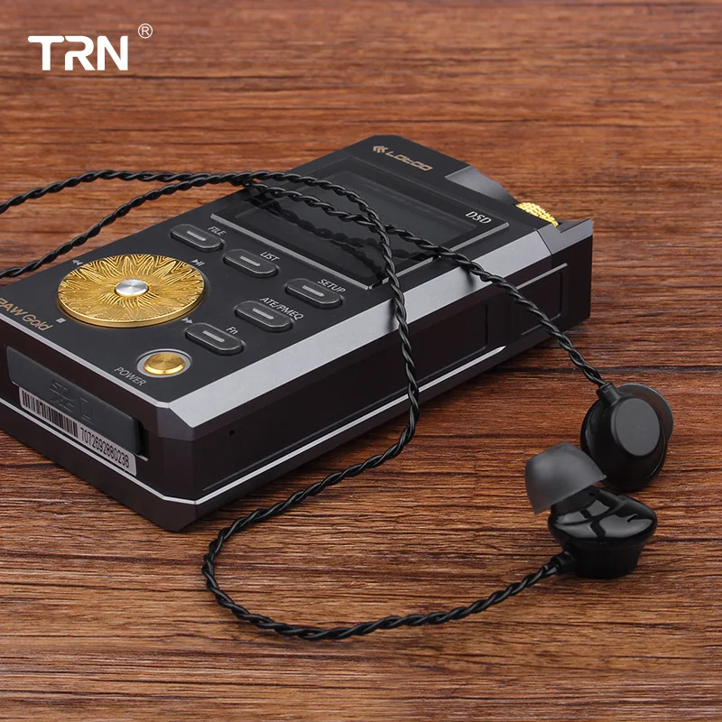 2019 TRN H1 один динамический блок 3 5 мм в ухо наушники HIFI DJ Monito работает спортивный из