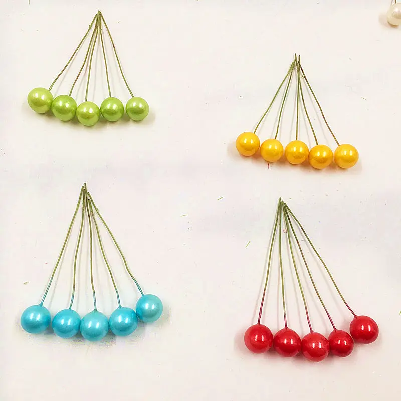 10 шт./лот мини пластиковые искусственные маленькие ягоды цветы фрукты с