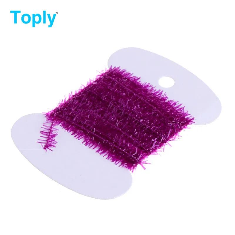 Toply флэш-материал для вязания мушек ручной работы DIY аксессуары рыбалки