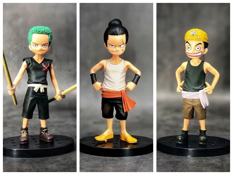 Одна штука фигурка аниме модель Roronoa Zoro Usopp Jyabura куклы украшения Коллекция игрушки