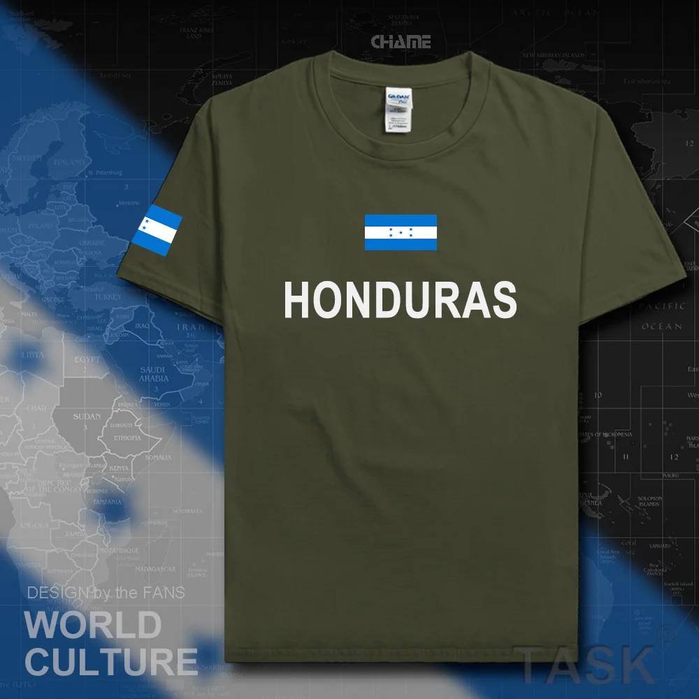 Гондурасская Мужская футболка Мода 2017 трикотажные изделия сборной страны 100%