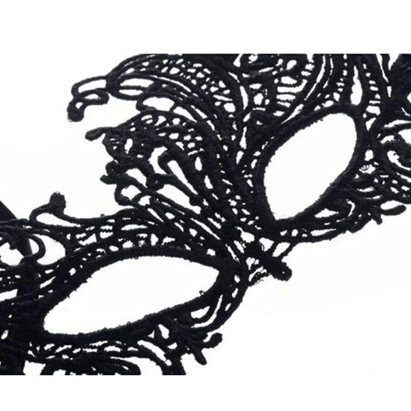 

New fashion Sexy Black Cutout Eye Mask Girls Women Sexy Lady Lace Mask for Masquerade Party Fancy Dress Costume
