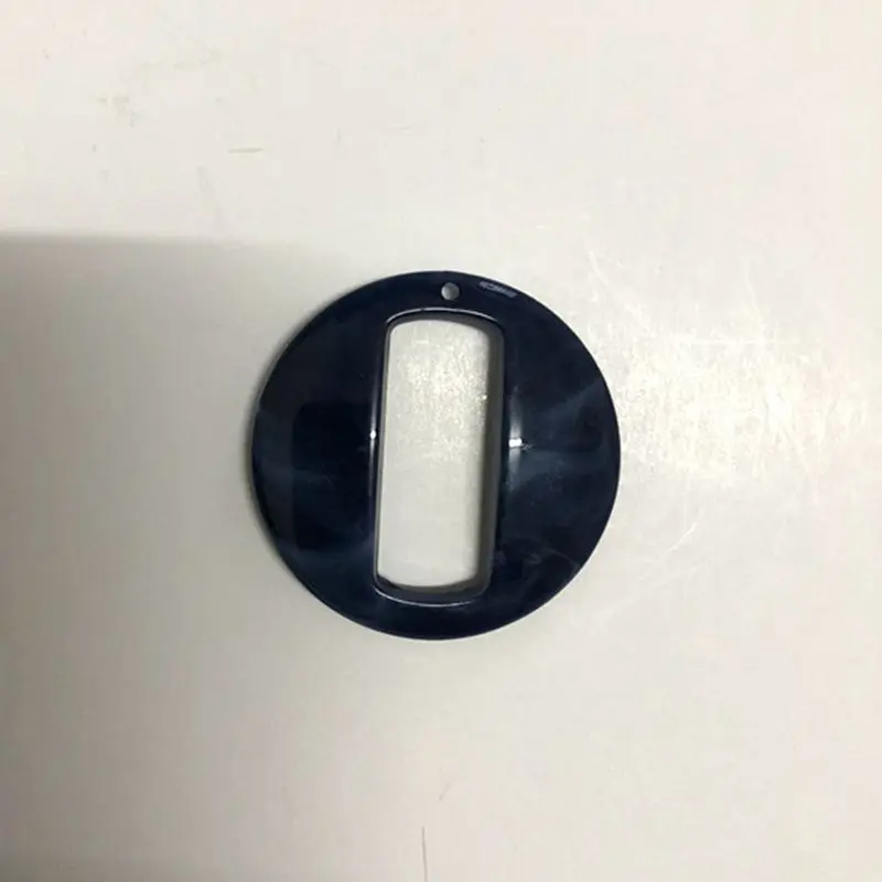dark blue circle 20 шт./лот, акриловые цепочки и ожерелья, связанные с сумкой цепочки, аксессуары, женские Украшения, самодельные детали, очки, цепочки, компоненты, N082-83 - Цвет: dark blue circle