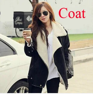 Пальто утолщаются и мягкий черный женщины который подходит для осень зима сезон