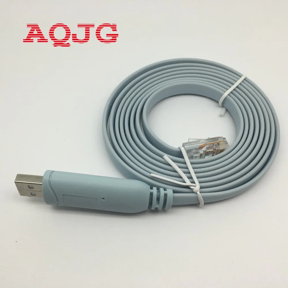 Новый 6FT 1FT ft232rl usb rs232 к rj45 консольный кабель для маршрутизатора huawei маршрутизатор