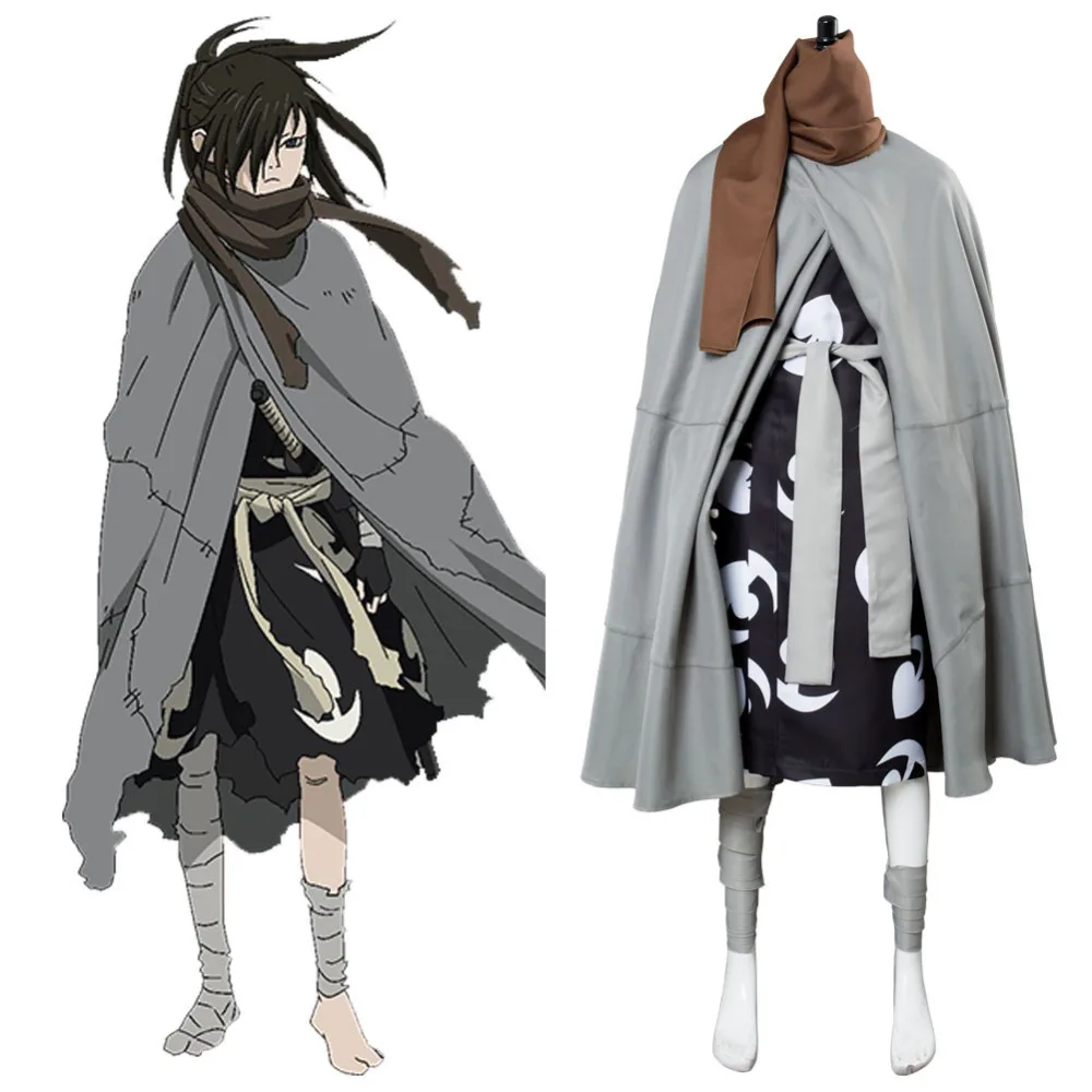 Аниме Манга Косплей Dororo Hyakkimaru костюм косплей мужчины полный комплект Хэллоуин| |