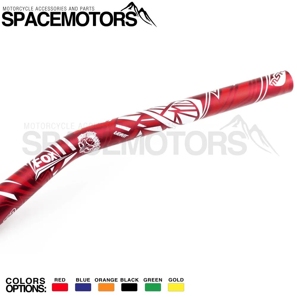 Руль для мотоцикла Red fox fat 28 мм 1 1/8 дюйма fmx motard supermoto ttr250 XR XRF CR mrcrf 80 125 230 250 400 600|handlebar