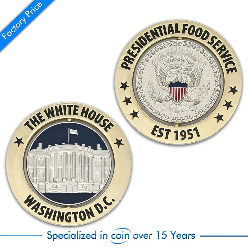

Custom Gold Souvenir Challenge Coin for Promotion Gift cheap custom silver coins with gold