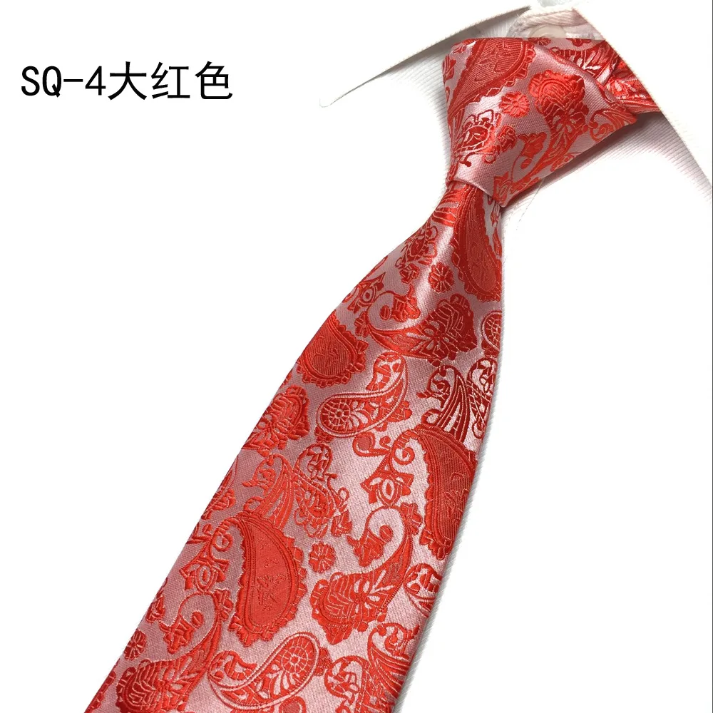 RUBY VICKY Paisley Cashew Flower Neck Tie Polyester Fashion Men's Wedding Groom | Аксессуары для одежды