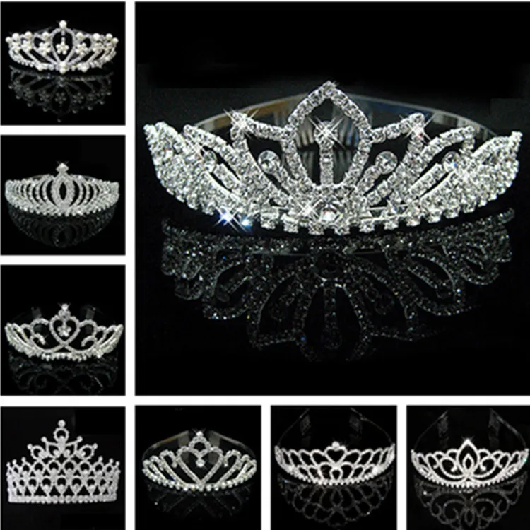 Ювелирные изделия модная тиара принцессы для девочек корона свадебная с